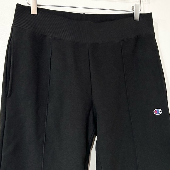 Champion NEW Reverse Weave Slim Cuffed Retro Sweat Pant in Black S - Picture 7 of 10